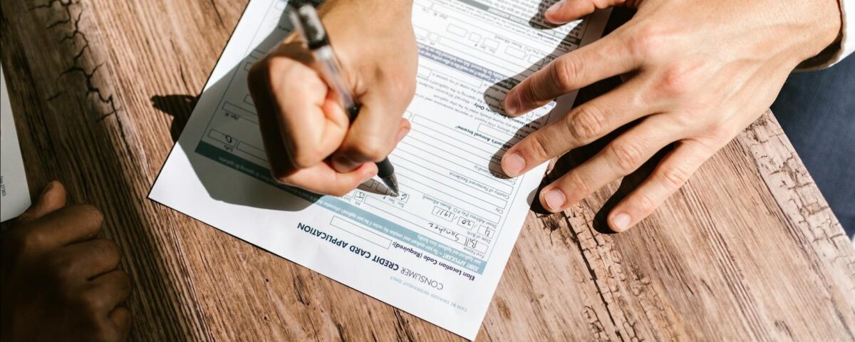 formular de solicitare a creditului pentru afaceri