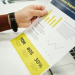 Raport financiar al unei firme cu documente fiscale